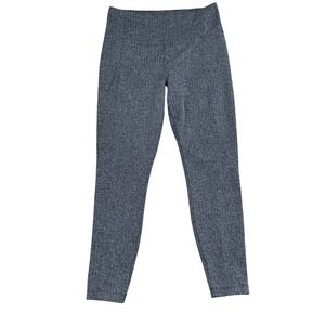Athleta Delancey Herringbone Tight Grey High Waisted Leggings Pants Womens M